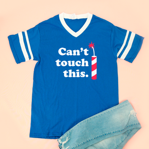 Can't Touch This Firework Adult Unisex Tee