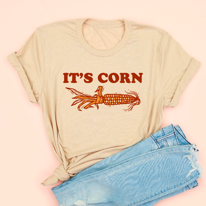 It's Corn Adult Unisex Tee