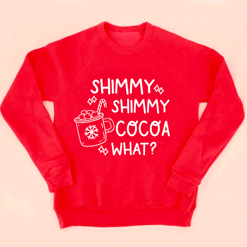 Shimmy Shimmy Cocoa What Adult Unisex Sweatshirt Saturday Morning