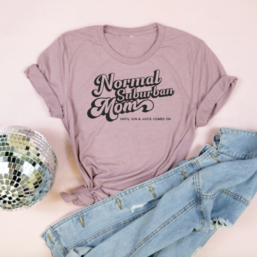 Normal Suburban Mom Adult Unisex Tee