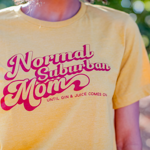 Normal Suburban Mom Adult Unisex Tee