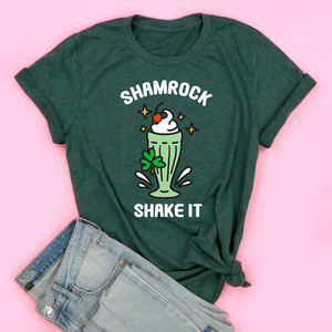 Shamrock Shake It Adult Unisex Tee