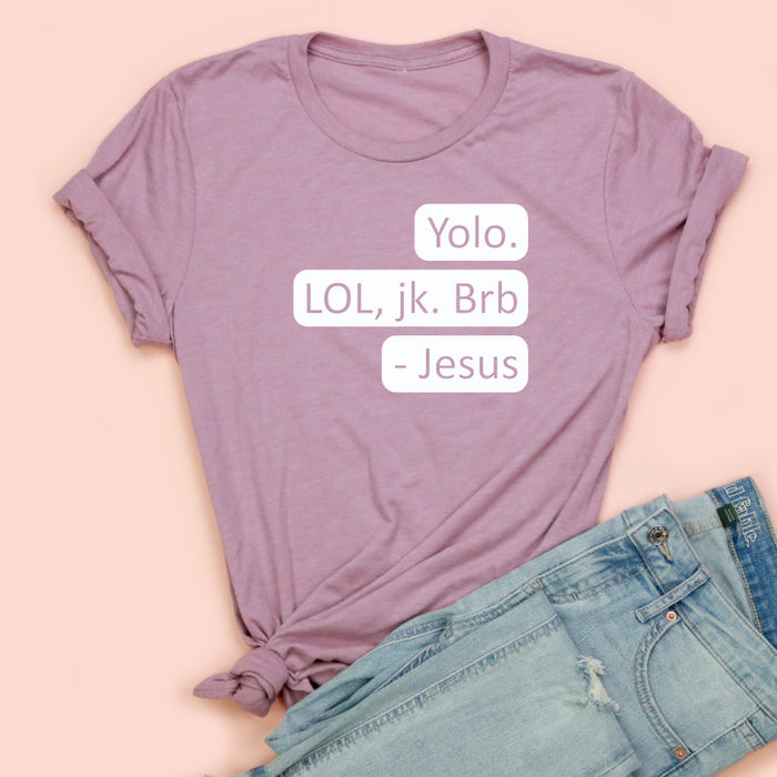 YOLO Adult Unisex Tee