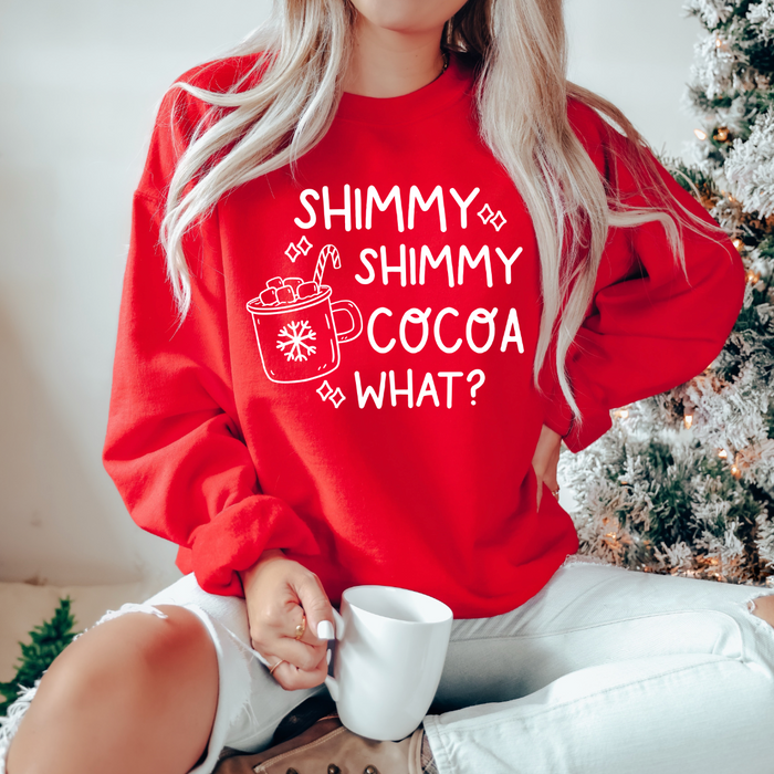 Shimmy Shimmy Cocoa What Adult Unisex Sweatshirt