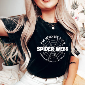 Spider Webs Adult Unisex Tee