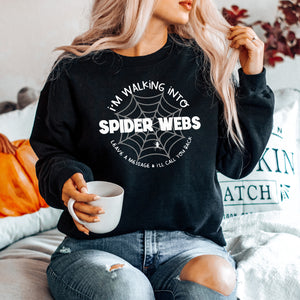 Spider Webs Adult Unisex Sweatshirt