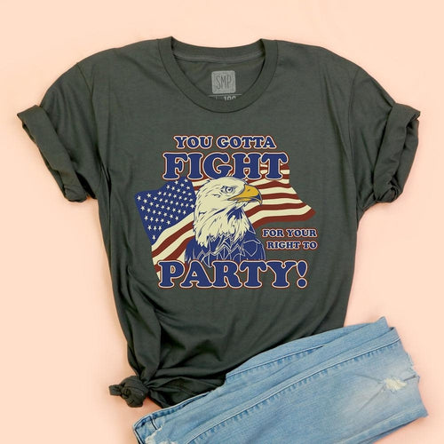 You Gotta Fight Adult Unisex Tee