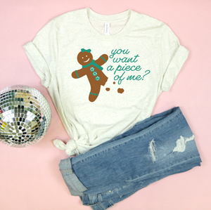 Piece Of Me Gingerbread Adult Unisex Tee