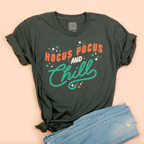 Hocus Pocus and Chill Adult Unisex Tee