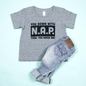 You Down With N.A.P. Kids Unisex Tee