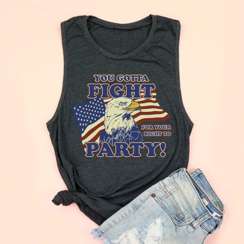 You Gotta Fight Women's Tank