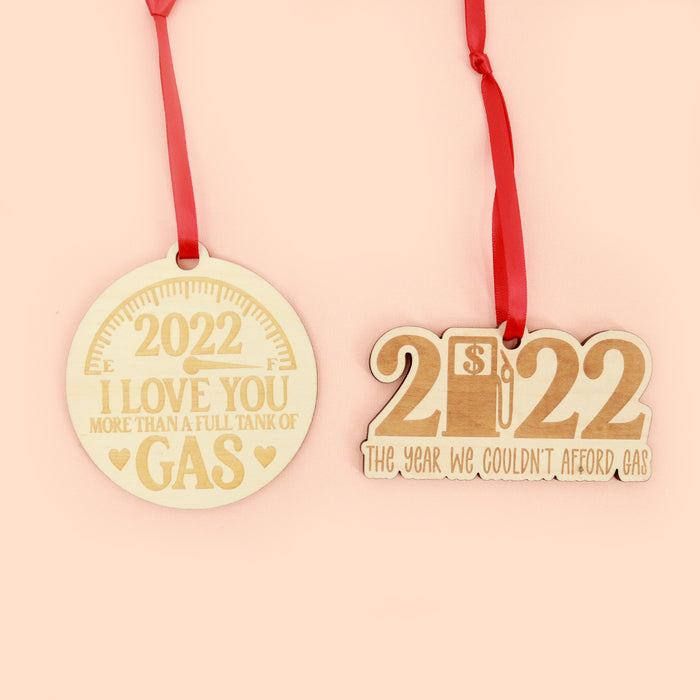 2022 Gas Christmas Ornament