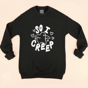 So I Creep Adult Oversized Unisex Sweatshirt
